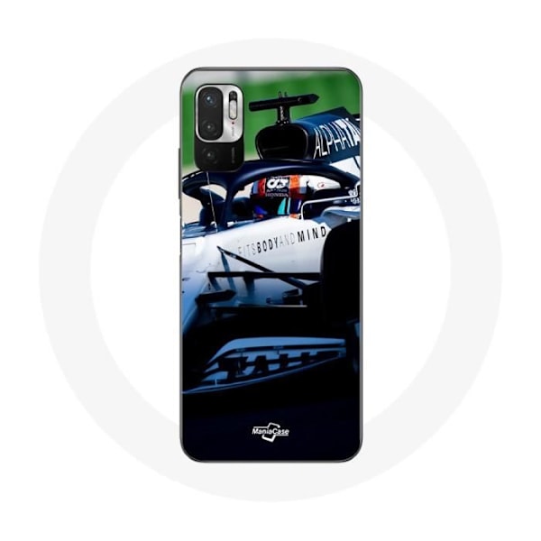 Coque för Xiaomi Redmi Note 10 5G Formule 1 Pierre Gasly F1-förare Vit