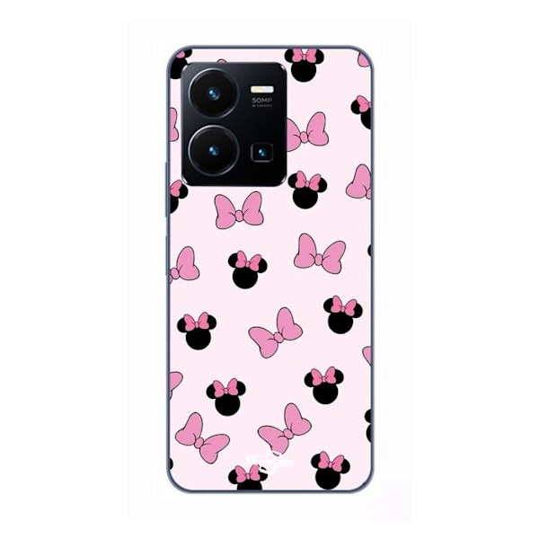 Coque För Vivo Y35 4G Minnie, rosett rosa Maniacase SVART