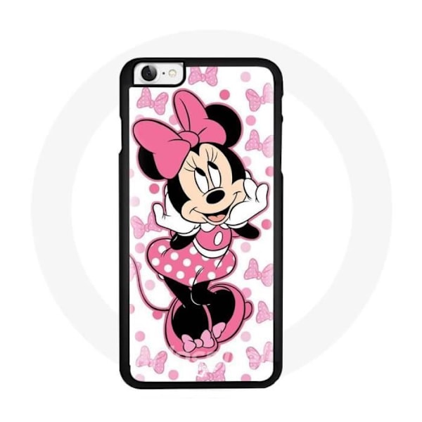 Coque - Maniacase - Iphone 5 - Souple - Noir - Minnie Mouse
