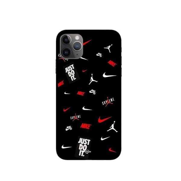 Coque - Maniacase - Iphone 11 Pro Max - Nike Jordan - Mjuk - Skydd i silikon svart