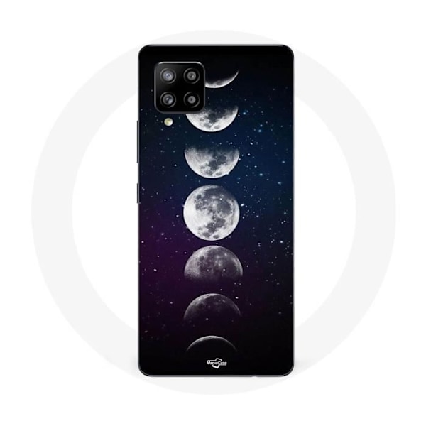 Coque Maniacase för Samsung Galaxy A42 5g månfas natt stjärna