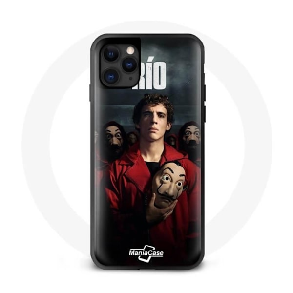 Coque - La Casa De Papel - Rio - Blød - Sort - iPhone 11
