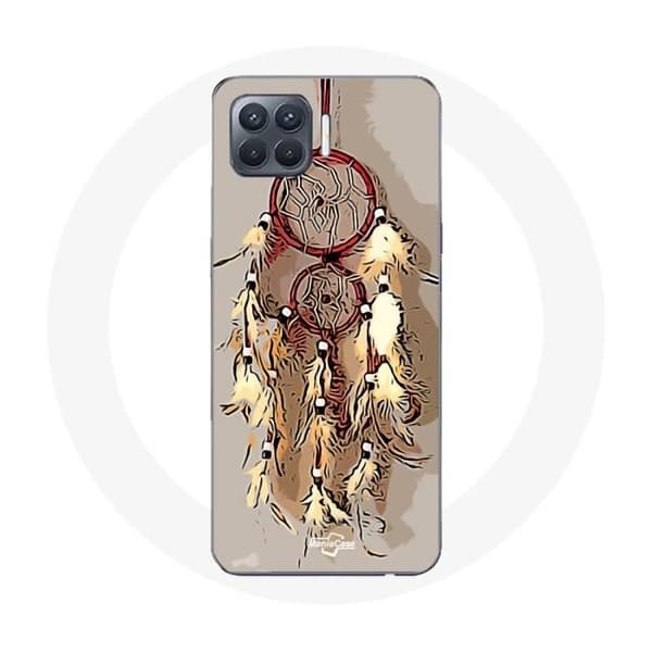 Coque - Oppo - A93 - Drømmefanger - Brun - Blød kastanj