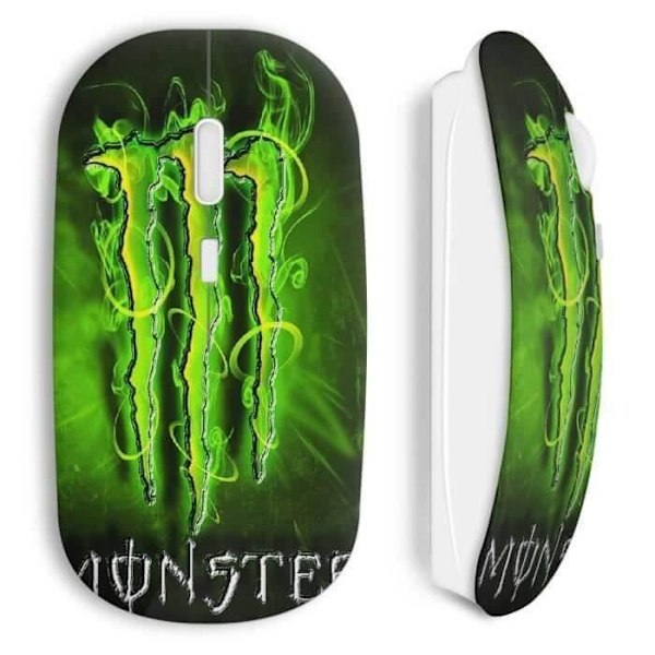 Souris Utan Sladd Monster Energy Ny Grön