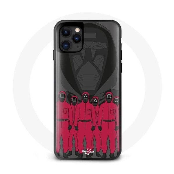 Coque Iphone 12 pro max Squid Game ansikten