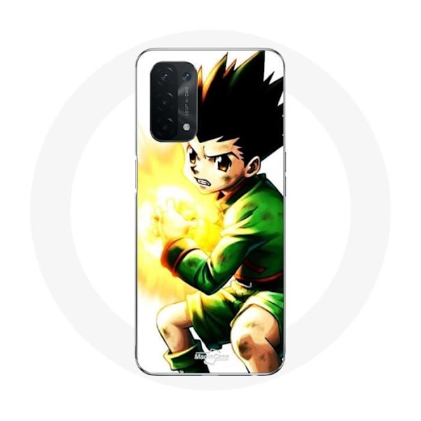 Coque - Maniacase - Oppo A74 5G - Gon Freecss Hunter x Hunter - Silikon - Mjuk svart