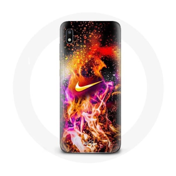 Coque - Nike - Samsung Galaxy A10 - Flexibel - Flerfärgad - Färgglad Målad Flerfärgad