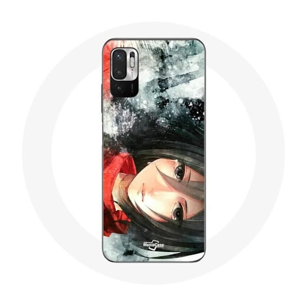 Coque för Xiaomi Redmi Note 10T 5G Mikasa Ackerman Attack on Titan Anime