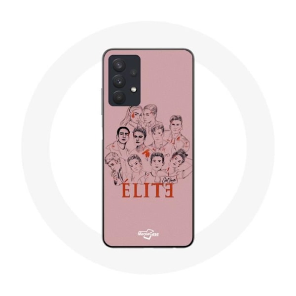 Coque för Samsung Galaxy A32 5G Elite Säsong 5 Affisch karaktärer Fanart Logotyp