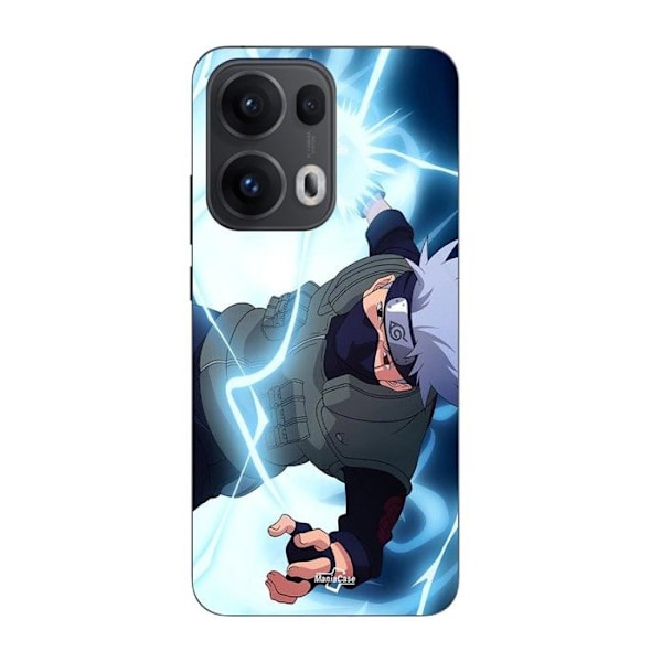 Coque Maniacase för Oppo Reno 13 Pro 5G Naruto mask kraft Svart
