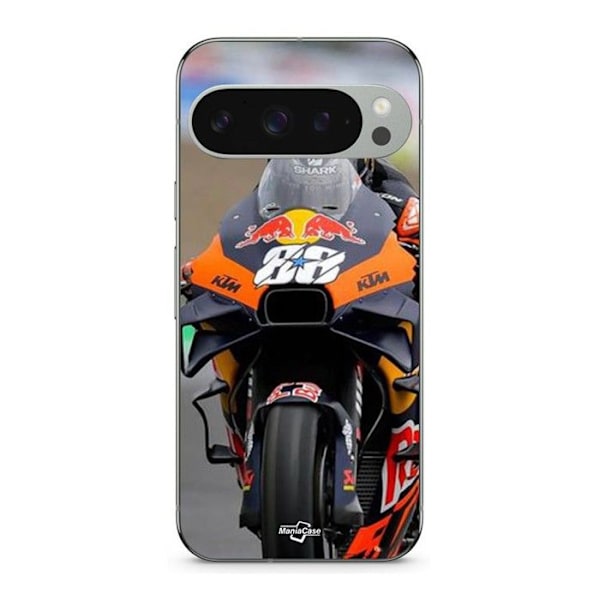 Coque - MANIACASE - Google Pixel 9 Pro - Mjuk - Silikon - Svart Svart
