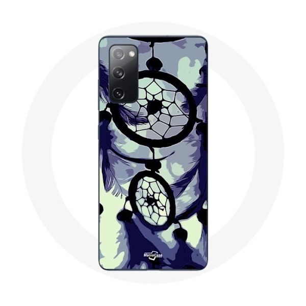 Cover til Samsung Galaxy S20 FE Drømmefanger lilla grå og sort