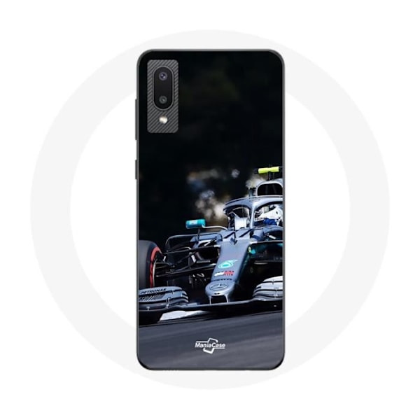 Coque för Samsung Galaxy A02 Formel 1 Valtteri Bottas F1-förare Svart