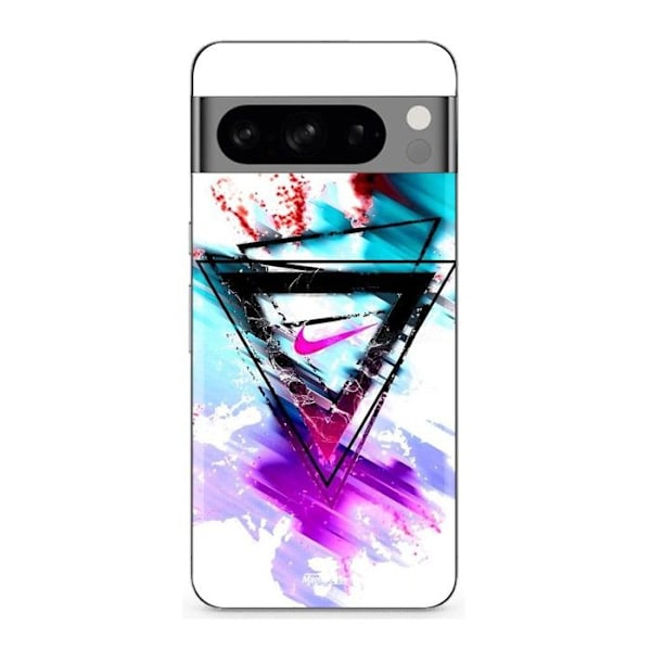 Coque - MANIACASE - Google Pixel 8a Pro - Silikon - Mjuk - Svart med Nike-logotyp Svart