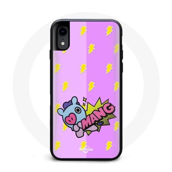 Coque för Iphone X BTS Bangtan Sonyeondan BT21 MANG J-Hope