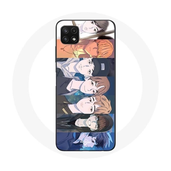 Coque pour Samsung Galaxy A22 5G Bangtan Sonyeondan 7 Fates Chakho Avec BTS Hosu Haru Hwan Zeha Jooa