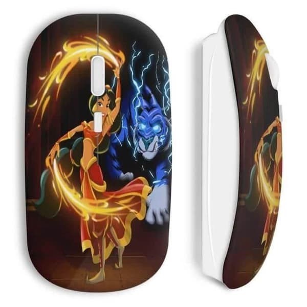 Langaton hiiri jasmiini Aladdin taide
