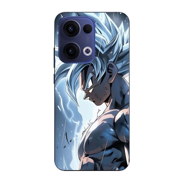 Coque Maniacase För Oppo Reno 13 5g Songoku ultra instinct Svart