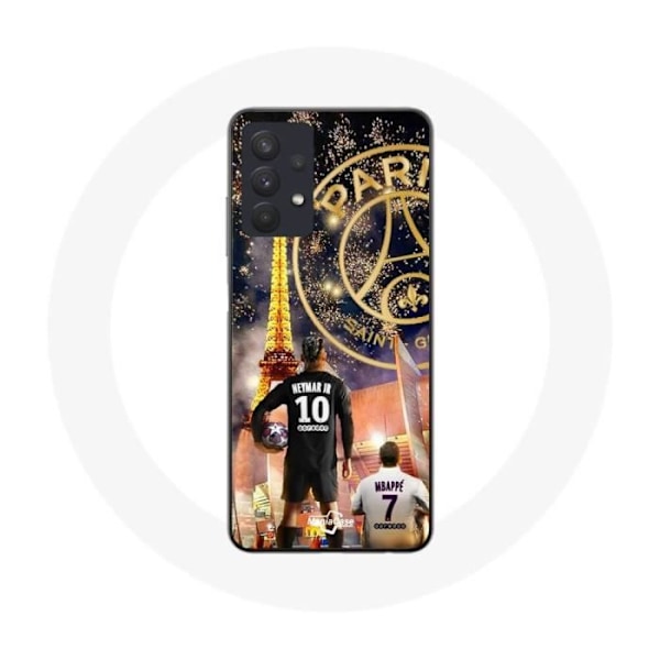 Coque Maniacase för Samsung Galaxy A32 4G Neymar Mbappé jul