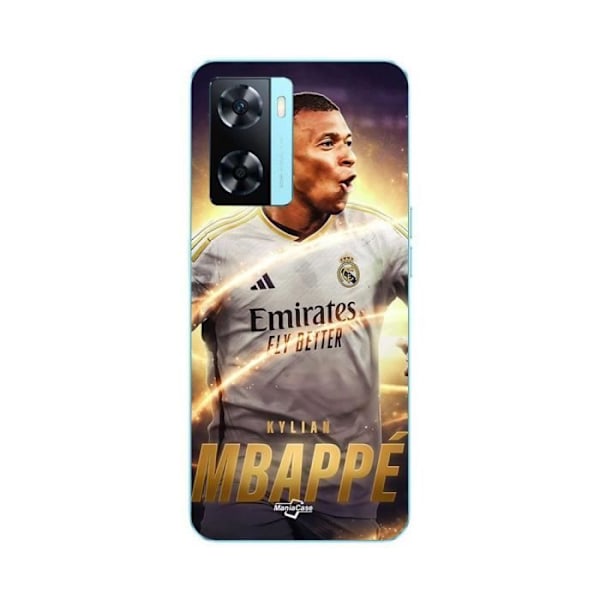 Coque för Oppo A57s 4G Kylian Mbappe Real Madrid Bakgrundsbild Maniacase