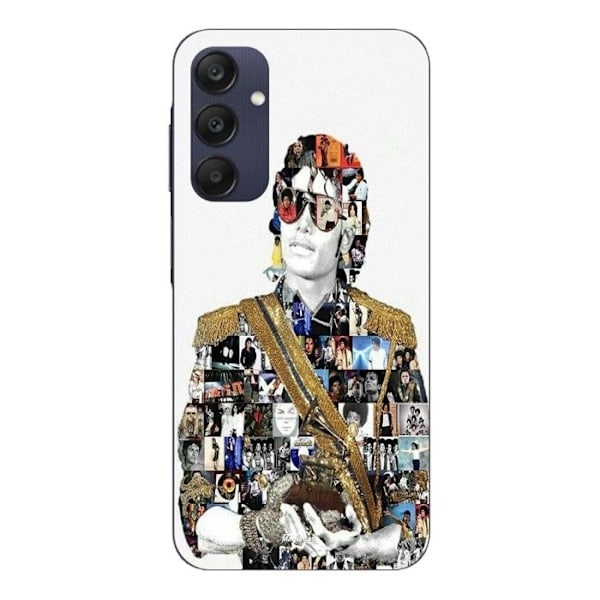 Coque - Michael Jackson - Samsung Galaxy A25 - Mjuk - Svart - Silikon
