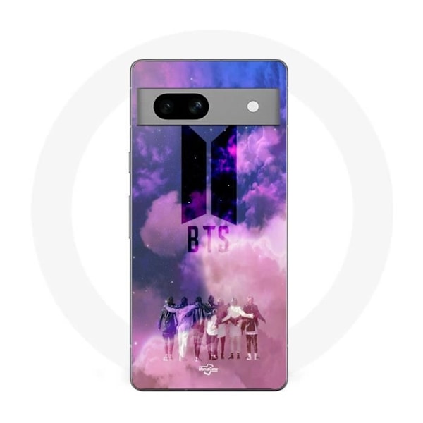 Coque Maniacase för Google Pixel 7a bts kpop musikgrupps logotyp