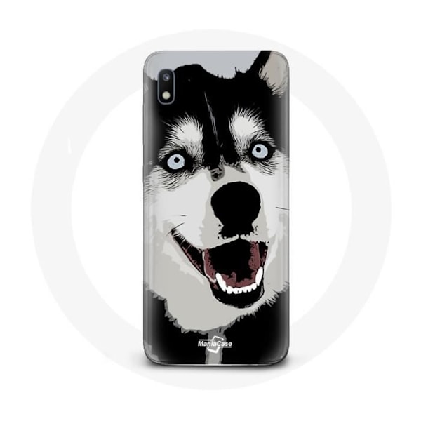 Coque för Samsung Galaxy A10 Siberian Husky Blå Ögon