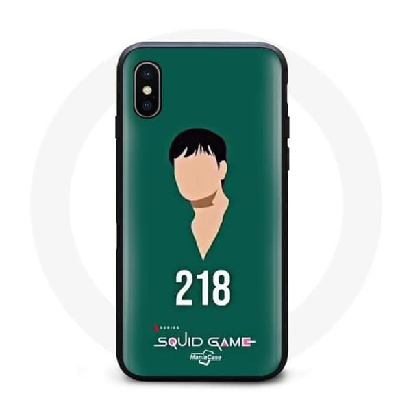 Coque - Squid Game - Iphone XS Max - Blød - Grøn - Design inspireret af serien