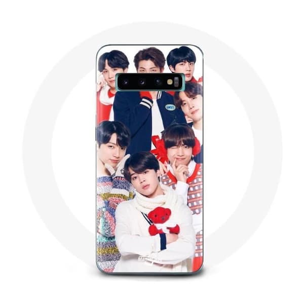 Coque för Samsung Galaxy S10 BTS Affisch Medlemmar Julklapp 2023