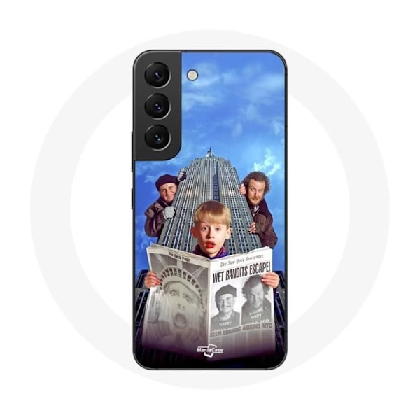 Skyddsfodral för Samsung Galaxy S21 FE Ensam hemma Mamma, jag missade planet igen
