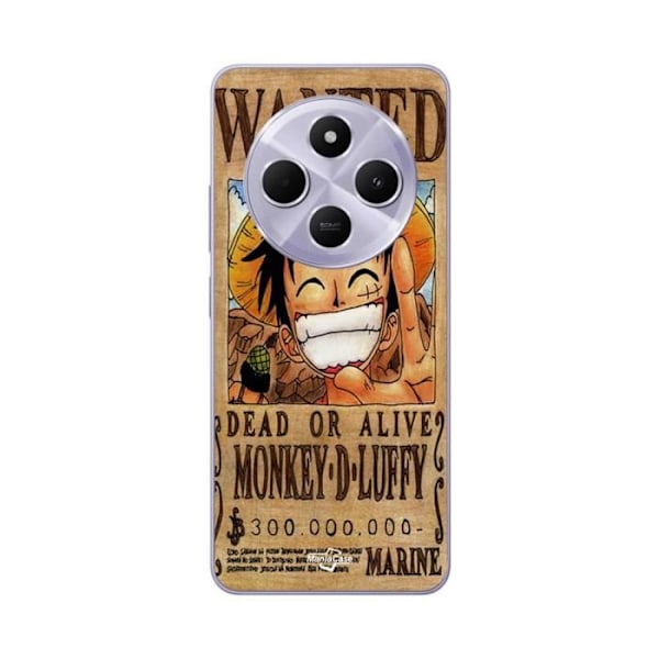 Coque Xiaomi Redmi 14C One Piece Wanted Poster Monkey D. Luffy Maniacase