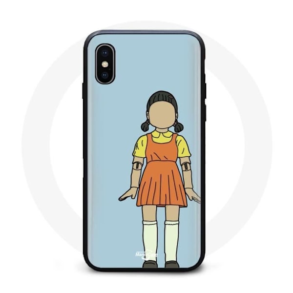iPhone XS Max Cover Squid Game Dukke