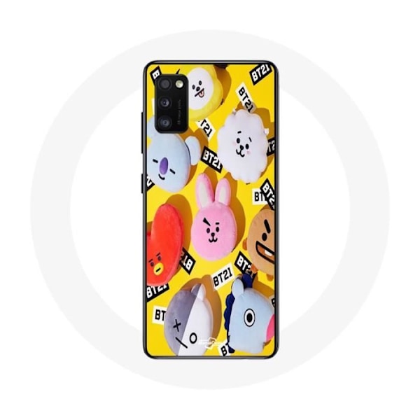 Coque pour Samsung Galaxy S20 Plus BTS Bangtan Sonyeondan BT21 Tata Chimmy Cooky Rj Shooky Koya Mang