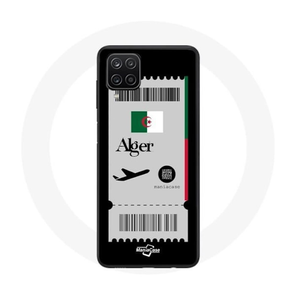 Coque - Samsung - Galaxy A12 - Flygbiljett - Mjuk - Syntetiskt skydd
