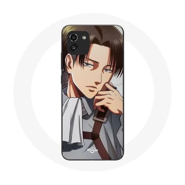 Samsung Galaxy A03 - Attack on Titan Levi Ackerman Manga -kuori