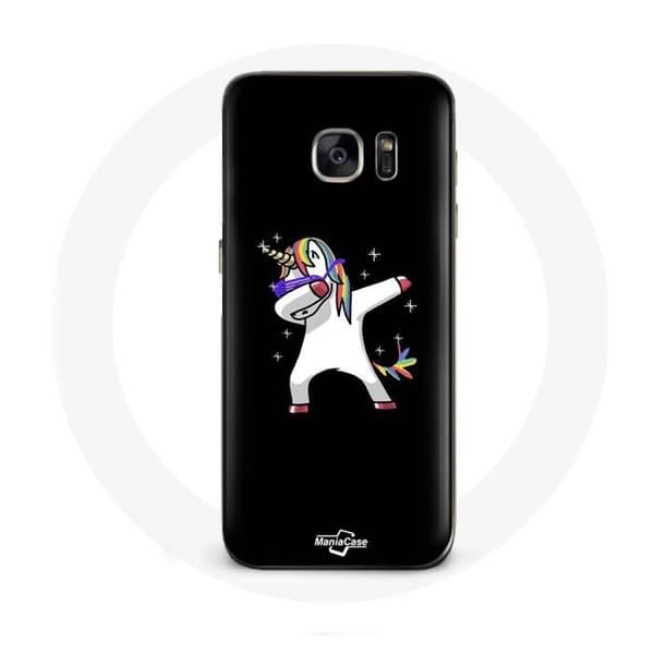 Cover til Samsung Galaxy S7 Edge Dab unicorn licorne