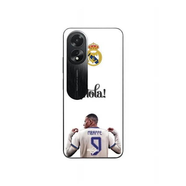 Coque - Hej - Oppo A58 - Kylian Mbappe - Mjuk - Svart