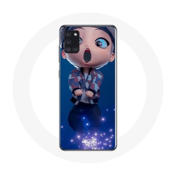 Coque Samsung Galaxy A21S BTS TinyTAN animaatio V Mic Drop