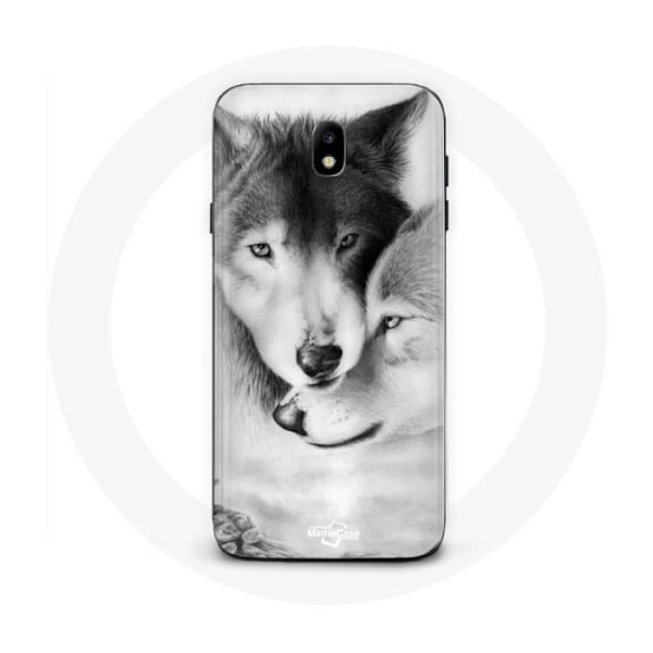 Coque för Samsung Galaxy J5 2017 Varg Duo djur