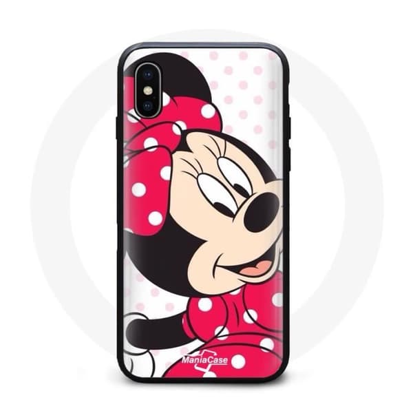 Coque - Maniacase - Iphone XS Max - Minnie Mouse - Original design - Blød