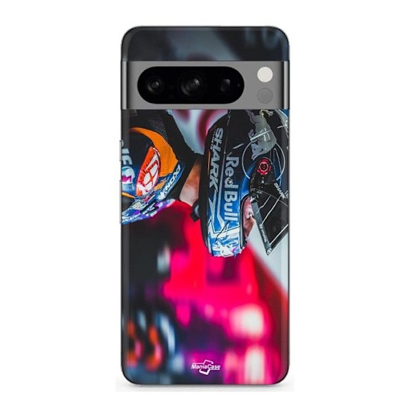Coque - MANIACASE - Google Pixel 8a Pro - Silikon - Mjuk - Miguel Oliveira Moto GP Svart