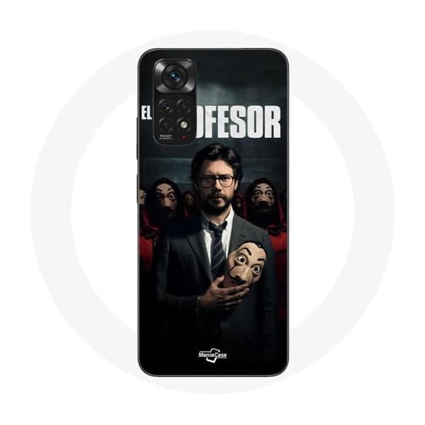 Coque pour Xiaomi Redmi Note 11S La casa de papel El profesor