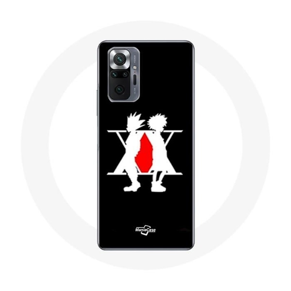 Coque för Xiaomi Redmi Note 10 Pro Hunter x Hunter Manga Logotyp Svart