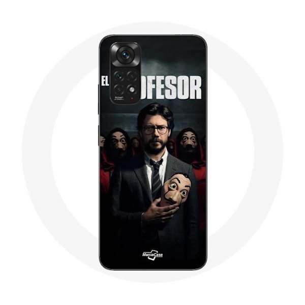 Coque för Xiaomi Redmi Note 11 4G La casa de papel El profesor