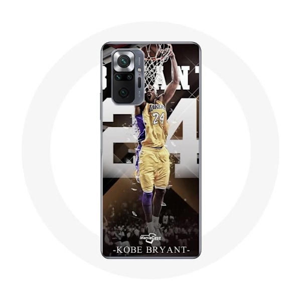 Coque för Xiaomi Redmi Note 10 Pro Kobe Bean Bryant NBA från Lakers