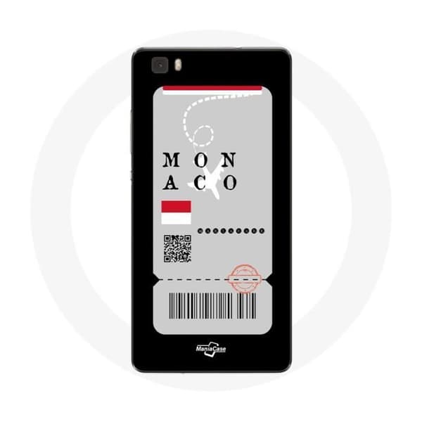 Cover til Huawei P8 Flybillet Monaco