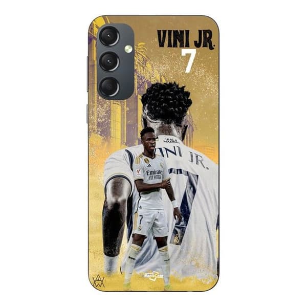 Telefonfodral - MANIACASE - Samsung Galaxy A34 - Vinicius JR - Silikon - Mjuk
