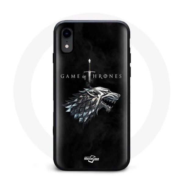 Coque för Iphone XS Max Game of Thrones Säsong 8 Järntronen Starkhusets Logotyp Vintern Kommer