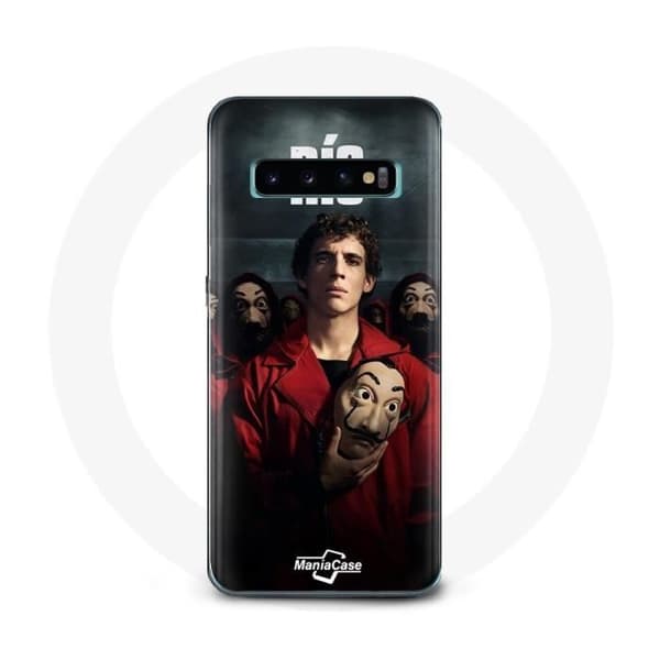 Coque för Samsung Galaxy S10 La Casa De Papel Rio Masker