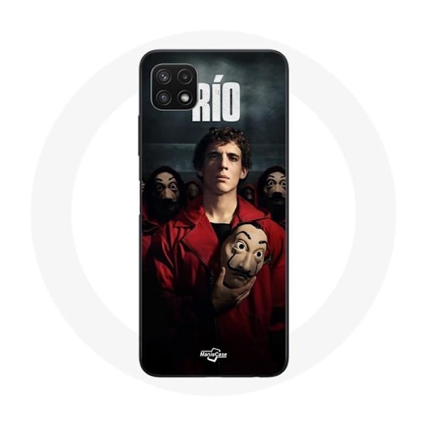 Coque för Samsung Galaxy A22 5G La casa de papel Rio Masque